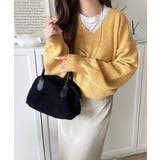 ふわっと軽やか◎メランジ調Vネックニットプルオーバー（長袖） | Classical Elf  | 詳細画像48 