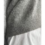 ふわっと軽やか◎メランジ調Vネックニットプルオーバー（長袖） | Classical Elf  | 詳細画像52 