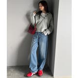 ふんわり＆もっちりな肌ざわり。襟付きラグランスリーブニットプルオーバー（長袖） | Classical Elf  | 詳細画像13 