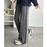 個性と美シルエットの共演。サイドホックデザインリブニットパンツ | Classical Elf | 詳細画像9