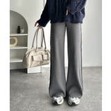 個性と美シルエットの共演。サイドホックデザインリブニットパンツ | Classical Elf | 詳細画像12