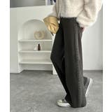 個性と美シルエットの共演。サイドホックデザインリブニットパンツ | Classical Elf | 詳細画像17