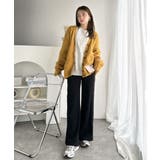 個性と美シルエットの共演。サイドホックデザインリブニットパンツ | Classical Elf | 詳細画像6