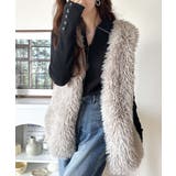 首元の抜けで細見え。インナーにも使える万能トップス♪配色ラインデザイン衿付きリブ… | Classical Elf  | 詳細画像14 