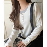 オフホワイト | 大人のカジュアルを格上げ。ヘンリーフェイクレイヤードプルオーバー | Classical Elf