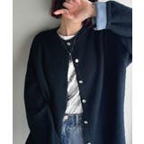 絶妙な配色がお洒落心をくすぐる!ダブルフェイスフェザーカーディガン | Classical Elf | 詳細画像22