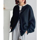 絶妙な配色がお洒落心をくすぐる!ダブルフェイスフェザーカーディガン | Classical Elf | 詳細画像26