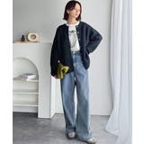 絶妙な配色がお洒落心をくすぐる!ダブルフェイスフェザーカーディガン | Classical Elf | 詳細画像28