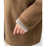 絶妙な配色がお洒落心をくすぐる!ダブルフェイスフェザーカーディガン | Classical Elf | 詳細画像31