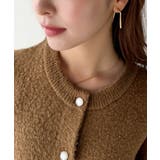 絶妙な配色がお洒落心をくすぐる!ダブルフェイスフェザーカーディガン | Classical Elf | 詳細画像32