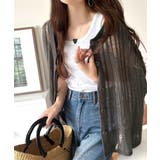 ふんわり×ゆるっと。前後２way針抜きリブ編みカーディガン（長袖） | Classical Elf  | 詳細画像21 