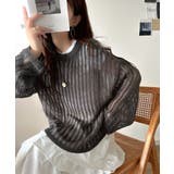 ふんわり×ゆるっと。前後２way針抜きリブ編みカーディガン（長袖） | Classical Elf  | 詳細画像24 