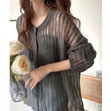 ふんわり×ゆるっと。前後２way針抜きリブ編みカーディガン（長袖） | Classical Elf  | 詳細画像28 