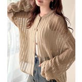 ふんわり×ゆるっと。前後２way針抜きリブ編みカーディガン（長袖） | Classical Elf  | 詳細画像29 