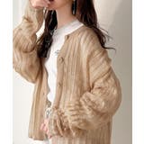 ふんわり×ゆるっと。前後２way針抜きリブ編みカーディガン（長袖） | Classical Elf  | 詳細画像32 