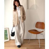 ふんわり×ゆるっと。前後２way針抜きリブ編みカーディガン（長袖） | Classical Elf  | 詳細画像33 