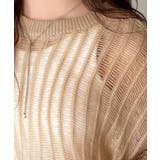 ふんわり×ゆるっと。前後２way針抜きリブ編みカーディガン（長袖） | Classical Elf  | 詳細画像37 