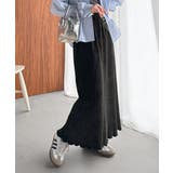 微光沢素材が叶える大人の余裕。ウエスト2wayふんわり楊柳プリーツスカート(ロン… | Classical Elf | 詳細画像11