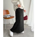 微光沢素材が叶える大人の余裕。ウエスト2wayふんわり楊柳プリーツスカート(ロン… | Classical Elf | 詳細画像12