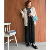 微光沢素材が叶える大人の余裕。ウエスト2wayふんわり楊柳プリーツスカート(ロン… | Classical Elf | 詳細画像16