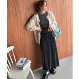 微光沢素材が叶える大人の余裕。ウエスト2wayふんわり楊柳プリーツスカート(ロン… | Classical Elf | 詳細画像17