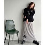 微光沢素材が叶える大人の余裕。ウエスト2wayふんわり楊柳プリーツスカート(ロン… | Classical Elf | 詳細画像24