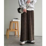 微光沢素材が叶える大人の余裕。ウエスト2wayふんわり楊柳プリーツスカート(ロン… | Classical Elf | 詳細画像31