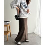 微光沢素材が叶える大人の余裕。ウエスト2wayふんわり楊柳プリーツスカート(ロン… | Classical Elf | 詳細画像33