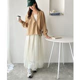 暖かさもこなれ感も、一枚で“洒落見え”。深Vネック裏起毛プルオーバー（長袖） | Classical Elf  | 詳細画像29 