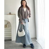 暖かさもこなれ感も、一枚で“洒落見え”。深Vネック裏起毛プルオーバー（長袖） | Classical Elf  | 詳細画像37 