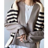 暖かさもこなれ感も、一枚で“洒落見え”。深Vネック裏起毛プルオーバー（長袖） | Classical Elf  | 詳細画像40 