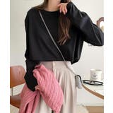 品よく、楽ちん。大人の余裕が漂う。シルケット素材 レイヤード ラウンドヘム | Classical Elf | 詳細画像9