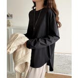 品よく、楽ちん。大人の余裕が漂う。シルケット素材 レイヤード ラウンドヘム | Classical Elf | 詳細画像10