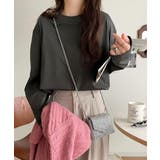 品よく、楽ちん。大人の余裕が漂う。シルケット素材 レイヤード ラウンドヘム | Classical Elf | 詳細画像18