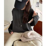 品よく、楽ちん。大人の余裕が漂う。シルケット素材 レイヤード ラウンドヘム | Classical Elf | 詳細画像19