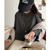 品よく、楽ちん。大人の余裕が漂う。シルケット素材 レイヤード ラウンドヘム | Classical Elf | 詳細画像25