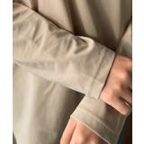 品よく、楽ちん。大人の余裕が漂う。シルケット素材 レイヤード ラウンドヘム | Classical Elf | 詳細画像24