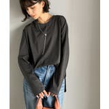 品よく、楽ちん。大人の余裕が漂う。シルケット素材 レイヤード ラウンドヘム | Classical Elf | 詳細画像30