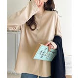 品よく、楽ちん。大人の余裕が漂う。シルケット素材 レイヤード ラウンドヘム | Classical Elf | 詳細画像39