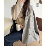 品よく、楽ちん。大人の余裕が漂う。シルケット素材 レイヤード ラウンドヘム | Classical Elf | 詳細画像40