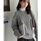 クラシカルなアラン編みが映える♪秋冬ムードをグッと高めるケーブルニットセーター | Classical Elf | 詳細画像12
