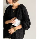 エアリーな抜け感。大人のリボンヤーン前後2wayニットカーディガン（長袖） | Classical Elf  | 詳細画像9 