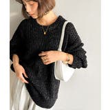 エアリーな抜け感。大人のリボンヤーン前後2wayニットカーディガン（長袖） | Classical Elf  | 詳細画像12 