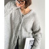 エアリーな抜け感。大人のリボンヤーン前後2wayニットカーディガン（長袖） | Classical Elf  | 詳細画像17 