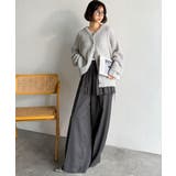 エアリーな抜け感。大人のリボンヤーン前後2wayニットカーディガン（長袖） | Classical Elf  | 詳細画像18 