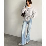 エアリーな抜け感。大人のリボンヤーン前後2wayニットカーディガン（長袖） | Classical Elf  | 詳細画像22 