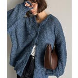 エアリーな抜け感。大人のリボンヤーン前後2wayニットカーディガン（長袖） | Classical Elf  | 詳細画像32 