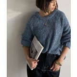 エアリーな抜け感。大人のリボンヤーン前後2wayニットカーディガン（長袖） | Classical Elf  | 詳細画像34 