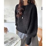 ゆるっとシルエットで大人可愛く!ぽわん袖クルーネックPO(長袖) | Classical Elf | 詳細画像12