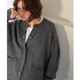 絶妙なすっきりシルエットで、華奢感がかなう。エポレットスリーブボーダーニットカー… | Classical Elf  | 詳細画像17 